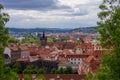 The city of Prague - view from the Prague Castle, Czech Republic